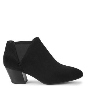 Aquatalia black suede boots